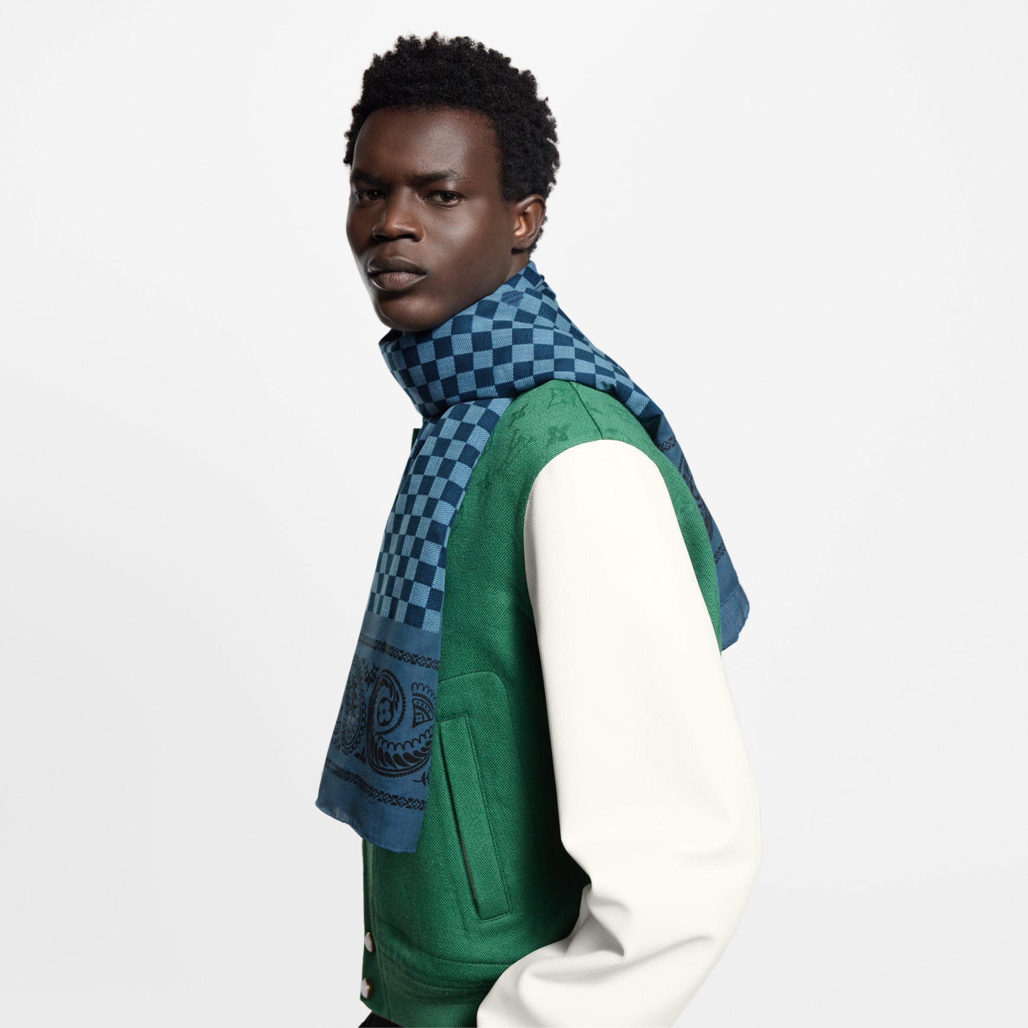 Paisley Stole S00 - Men - Accessories | LOUIS VUITTON ®